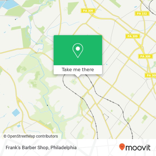 Mapa de Frank's Barber Shop