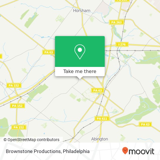 Mapa de Brownstone Productions