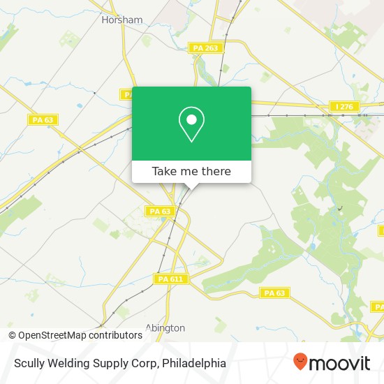 Scully Welding Supply Corp map