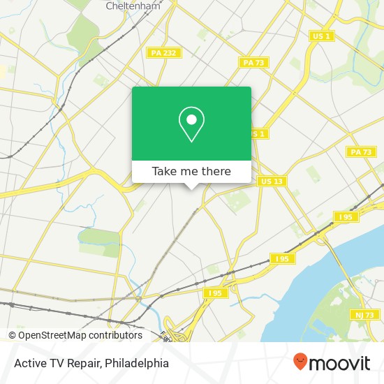 Mapa de Active TV Repair