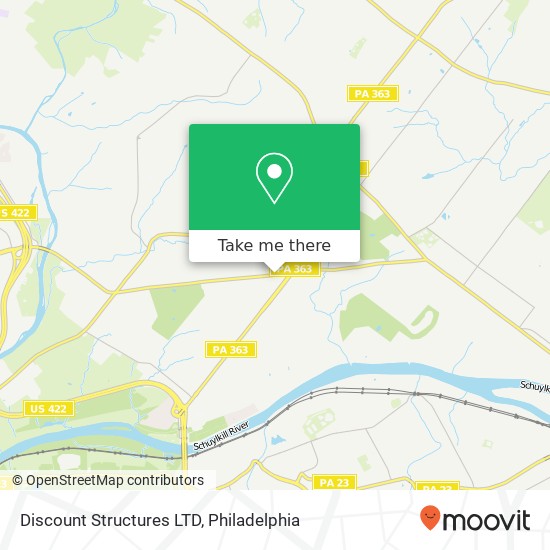 Discount Structures LTD map