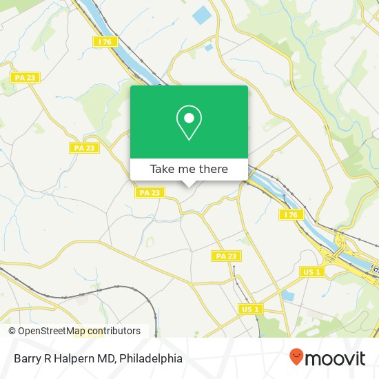 Barry R Halpern MD map