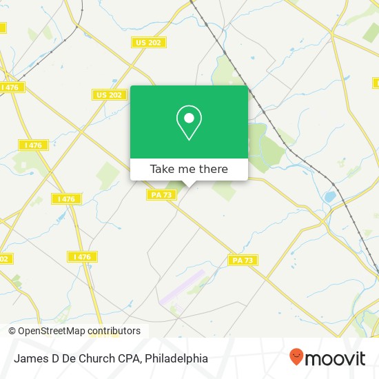 James D De Church CPA map