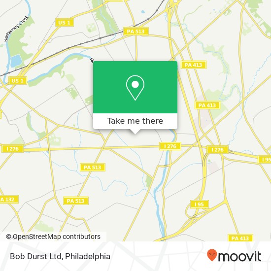 Bob Durst Ltd map