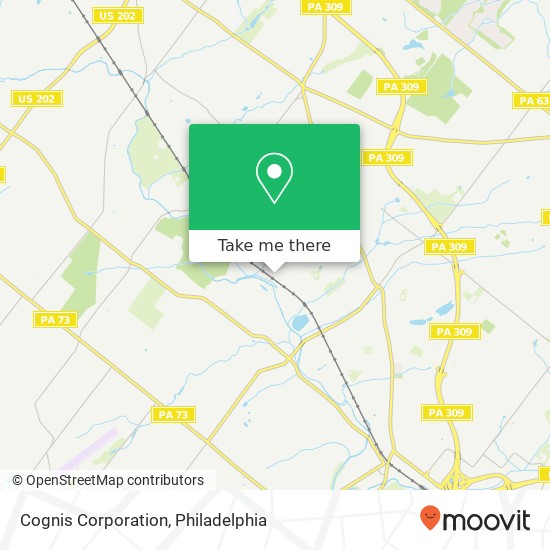 Mapa de Cognis Corporation