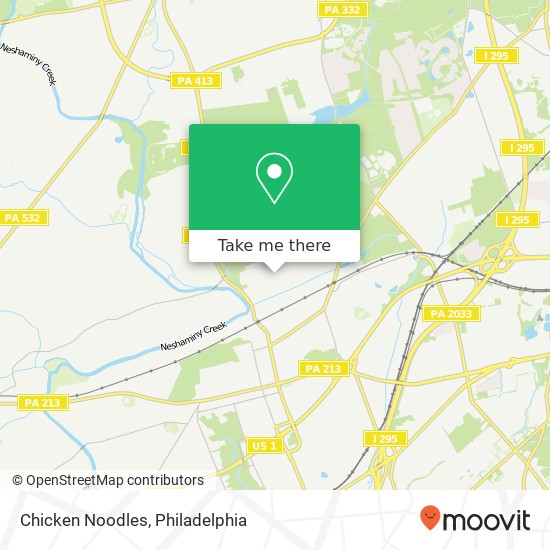Chicken Noodles map
