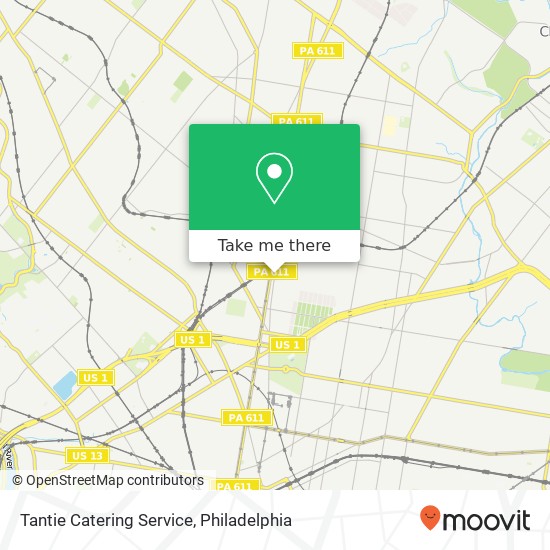 Tantie Catering Service map