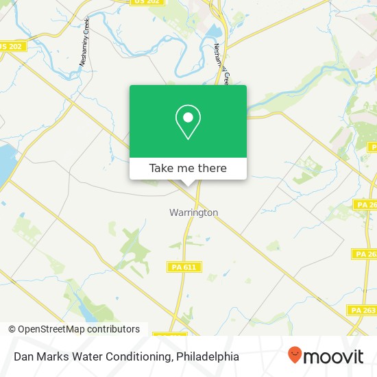 Mapa de Dan Marks Water Conditioning