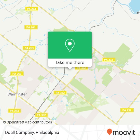 Mapa de Doall Company