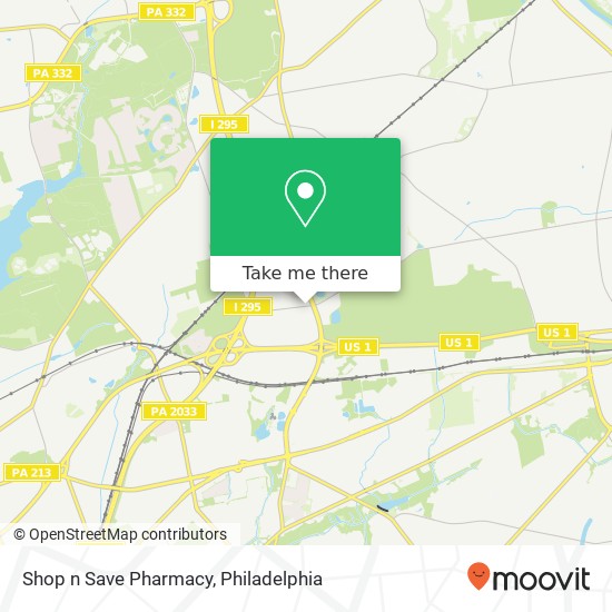 Shop n Save Pharmacy map