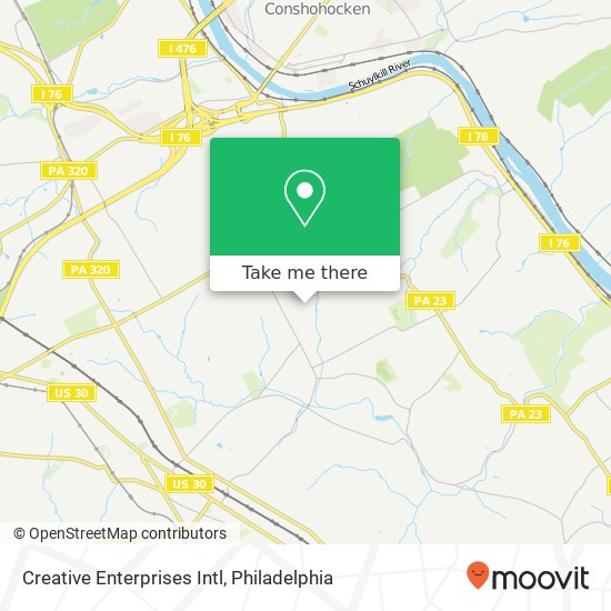 Mapa de Creative Enterprises Intl