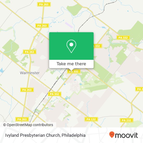 Ivyland Presbyterian Church map