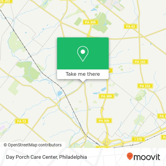 Day Porch Care Center map