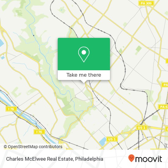 Charles McElwee Real Estate map