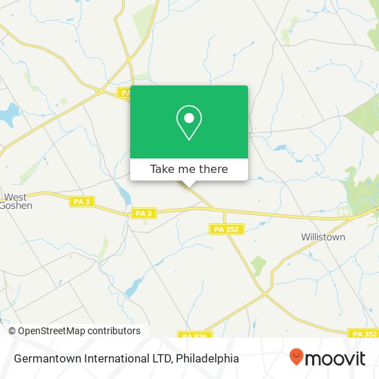 Mapa de Germantown International LTD