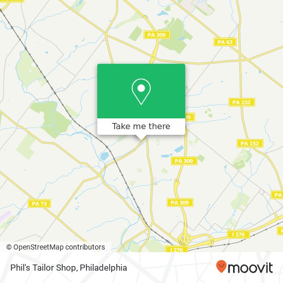 Phil's Tailor Shop map