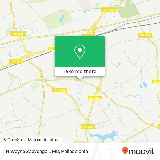 Mapa de N Wayne Zaayenga DMD