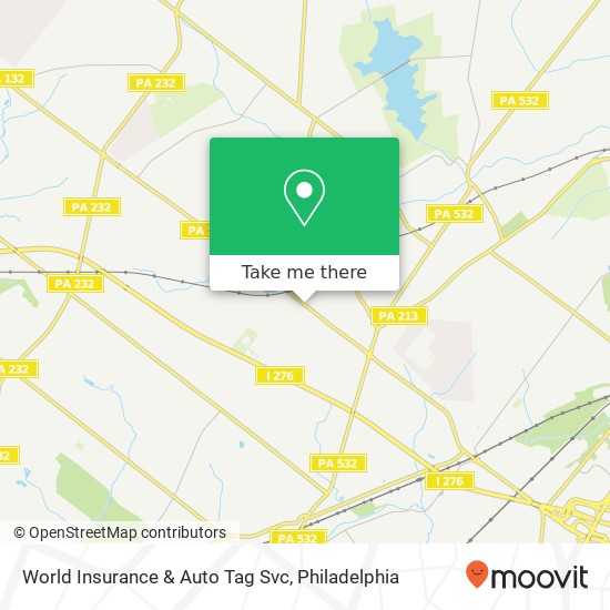 Mapa de World Insurance & Auto Tag Svc