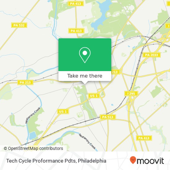 Mapa de Tech Cycle Proformance Pdts