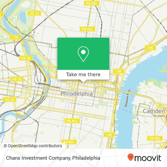 Chans Investment Company map