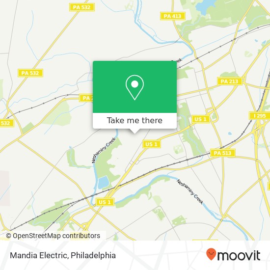 Mandia Electric map