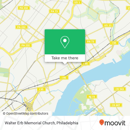 Mapa de Walter Erb Memorial Church