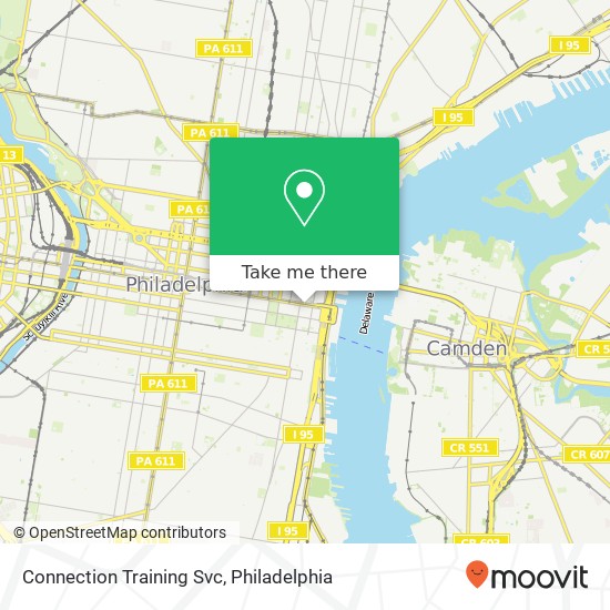 Mapa de Connection Training Svc