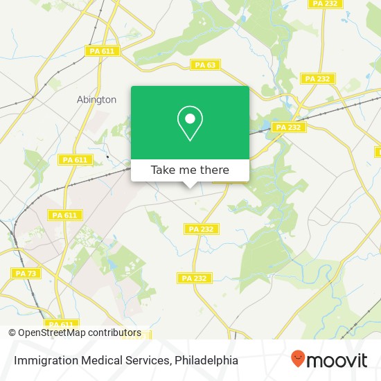 Mapa de Immigration Medical Services