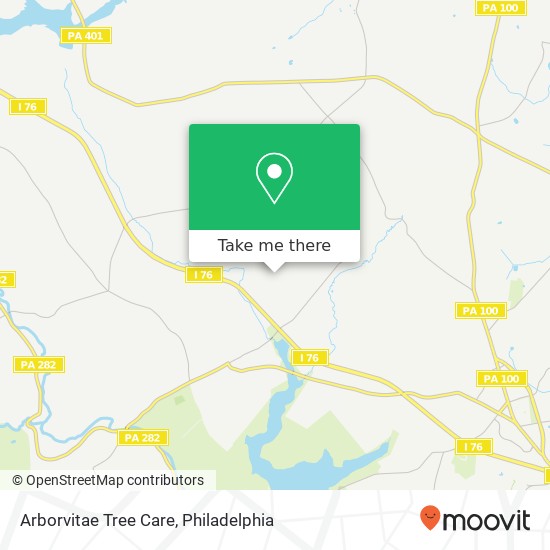 Arborvitae Tree Care map