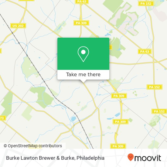 Mapa de Burke Lawton Brewer & Burke