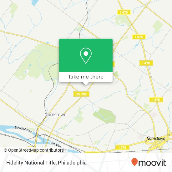 Fidelity National Title map