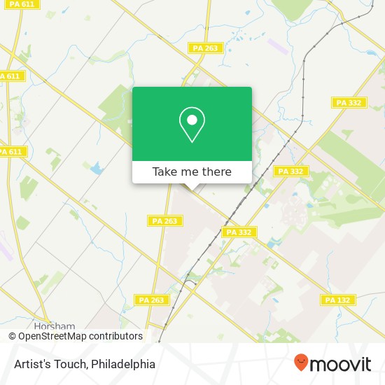 Artist's Touch map