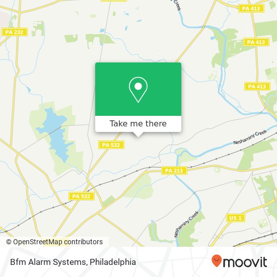 Bfm Alarm Systems map