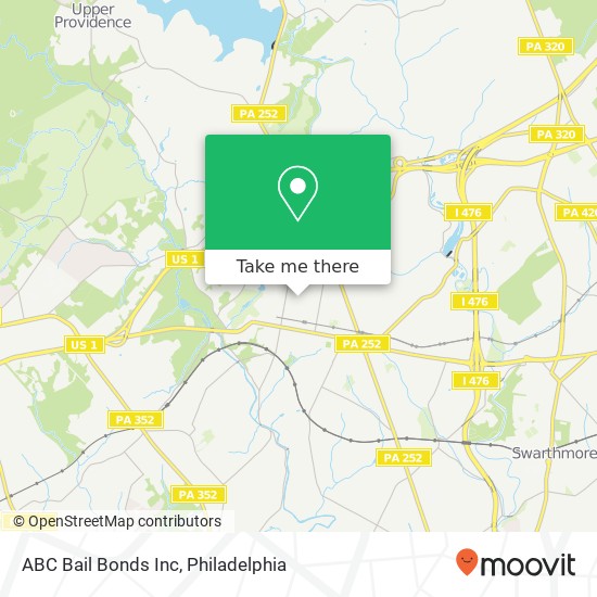 ABC Bail Bonds Inc map