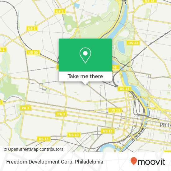 Mapa de Freedom Development Corp