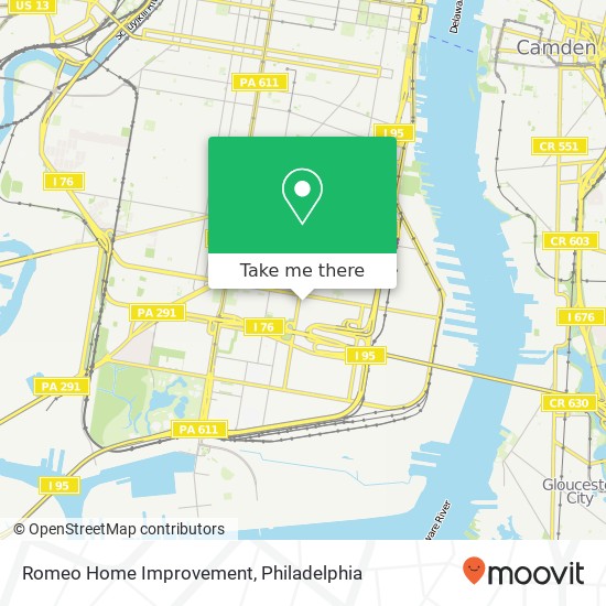 Romeo Home Improvement map