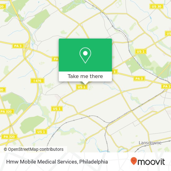 Mapa de Hmw Mobile Medical Services