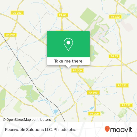 Receivable Solutions LLC map