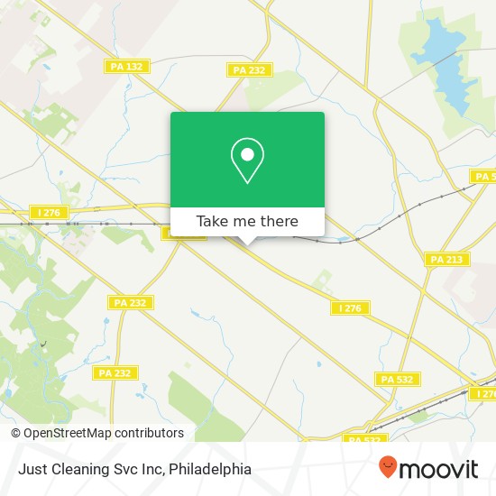 Mapa de Just Cleaning Svc Inc