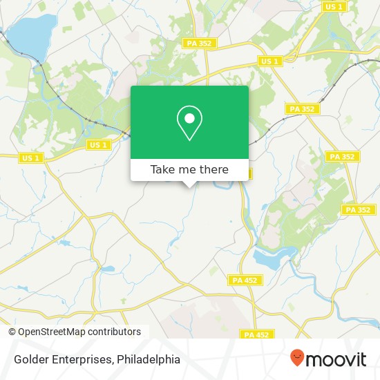 Golder Enterprises map