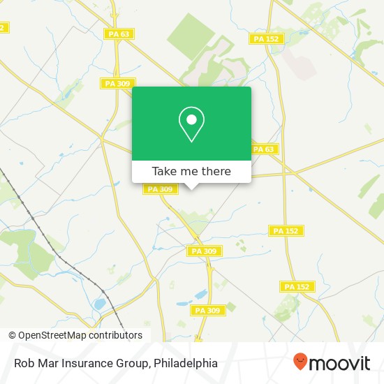 Rob Mar Insurance Group map