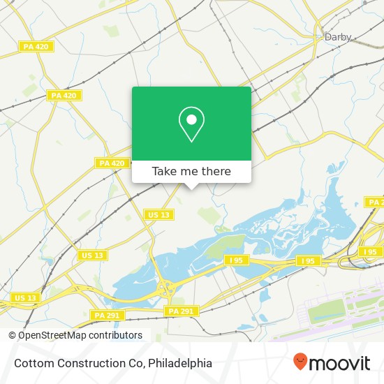 Mapa de Cottom Construction Co