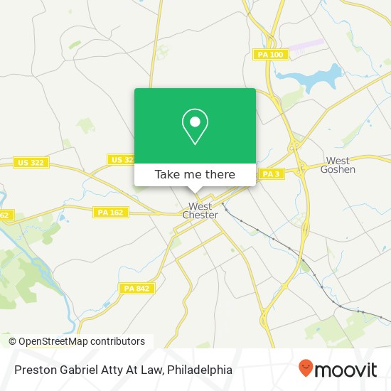 Preston Gabriel Atty At Law map