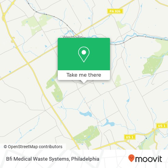 Mapa de Bfi Medical Waste Systems