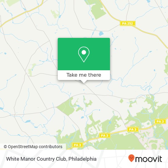 Mapa de White Manor Country Club