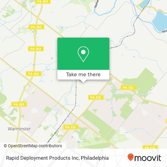 Mapa de Rapid Deployment Products Inc