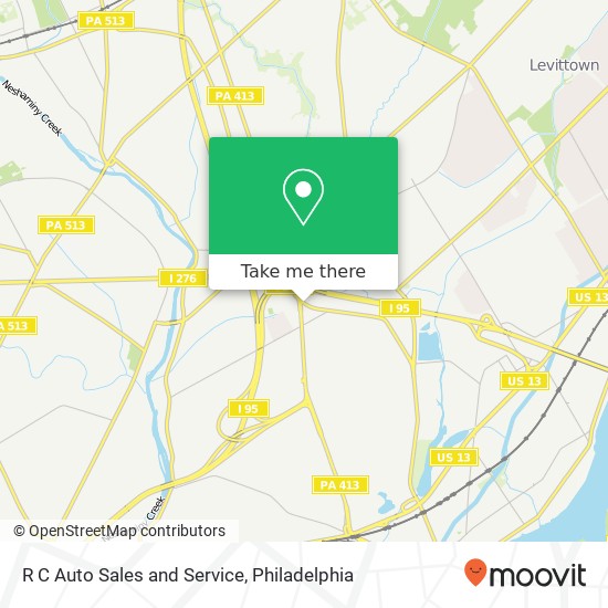 R C Auto Sales and Service map