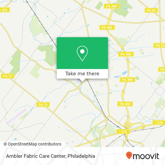 Ambler Fabric Care Center map