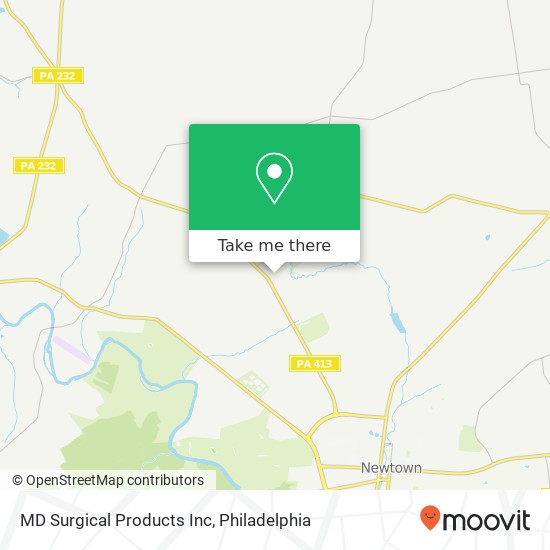 MD Surgical Products Inc map
