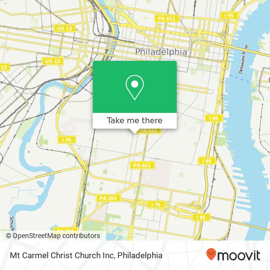 Mt Carmel Christ Church Inc map